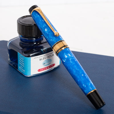 Aurora Optima Mare Limited Edition Fountain Pen capped