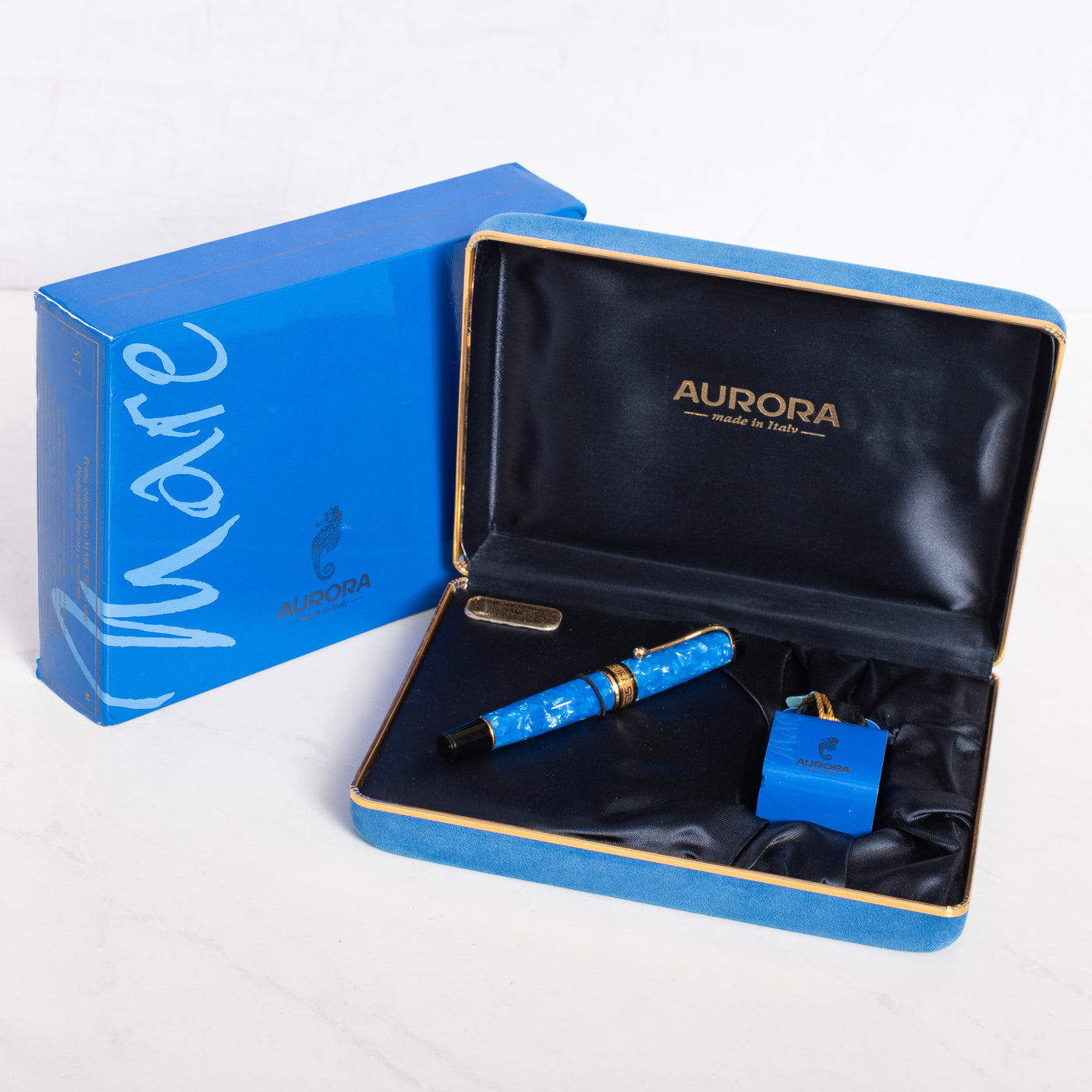 Aurora Optima Mare Limited Edition Fountain Pen packaging