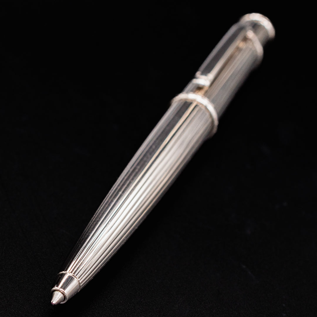 Cartier Diabolo Platinum Pinstripe Ballpoint Pen - Preowned – Truphae