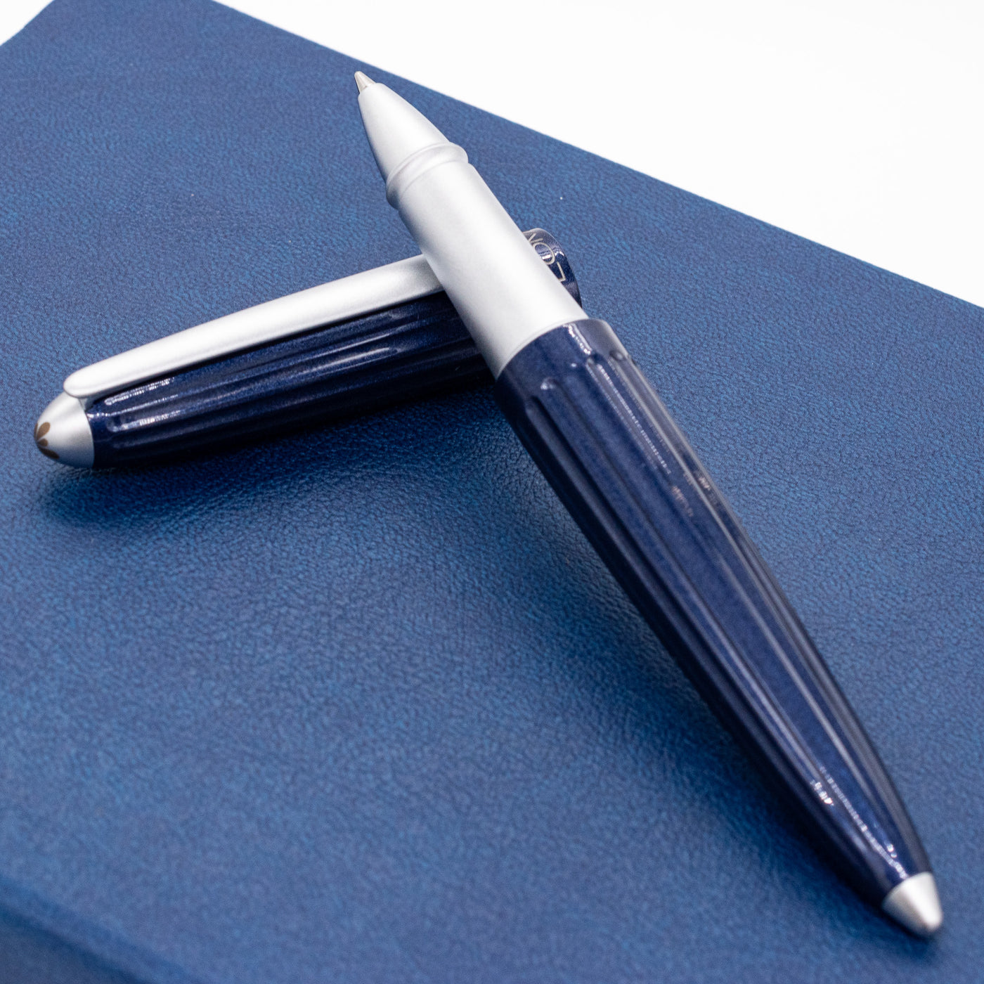 Diplomat Aero Rollerball Pen - Midnight Blue navy
