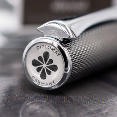 Diplomat Esteem Ballpoint Pen - Black Barley logo