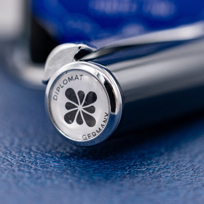 Diplomat Esteem Ballpoint Pen - Dark Blue logo