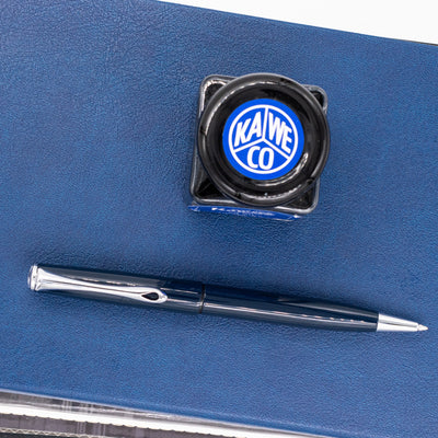 Diplomat Esteem Ballpoint Pen - Dark Blue resin