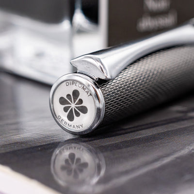Diplomat Esteem Rollerball Pen - Black Barley logo