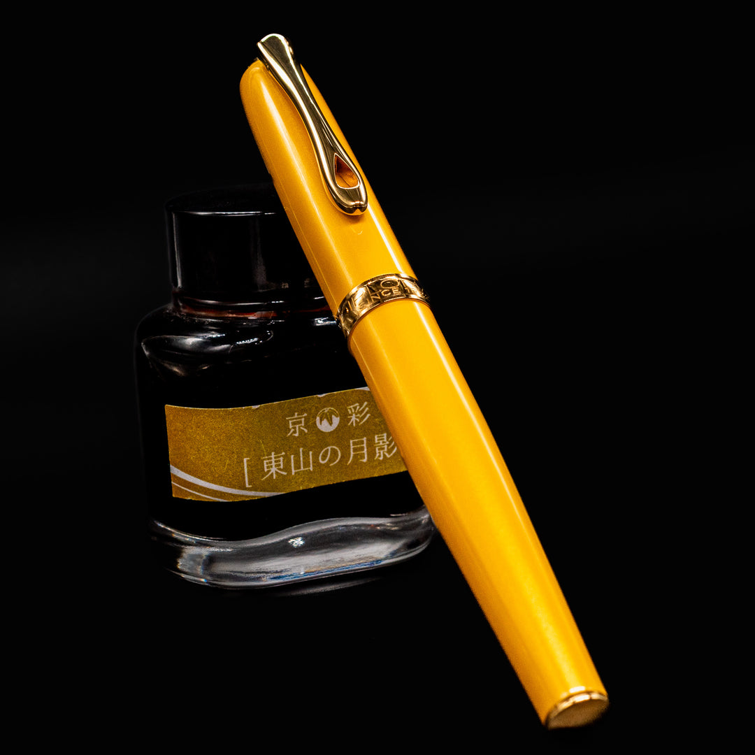 DIPLOMAT 18K 万年筆 ゴールド W.GERMANY DIPLOMAT 18K 万年筆