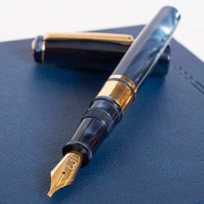 Esterbrook Model J Fountain Pen - Capri Blue gold accents
