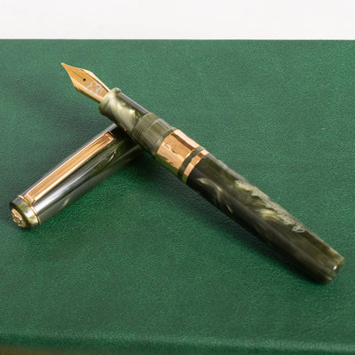 Esterbrook Model J Fountain Pen - Palm Green gold accents