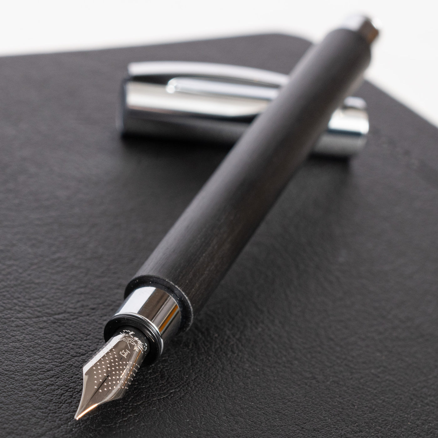 Faber-Castell Ambition Black Fountain Pen resin
