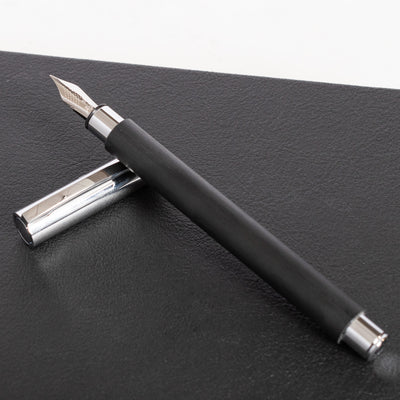 Faber-Castell Ambition Black Fountain Pen slim barrel