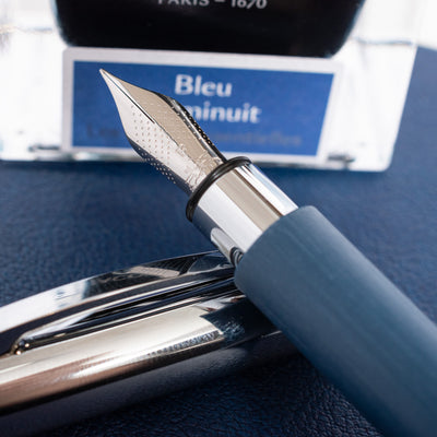 Faber-Castell Ambition Blue Resin Fountain Pen nib