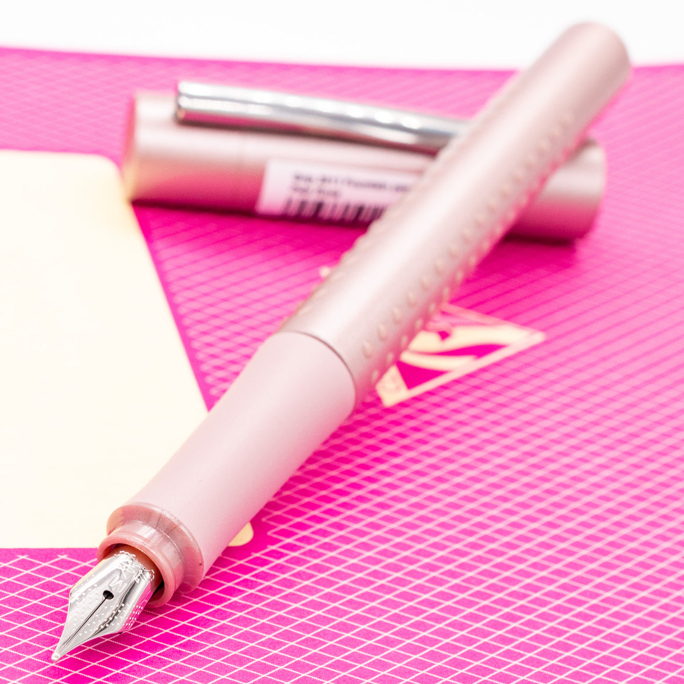 Faber-Castell Grip 2011 Fountain Pen - Pal Rose pink