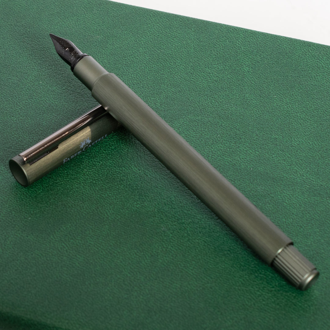 Faber-Castell NEO Slim Fountain Pen Olive Green – Truphae