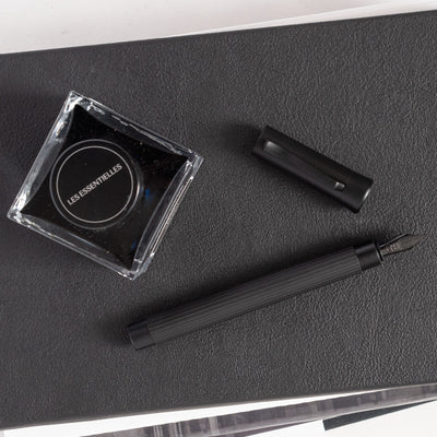 Faber-Castell Tamitio Black Edition Fountain Pen uncapped