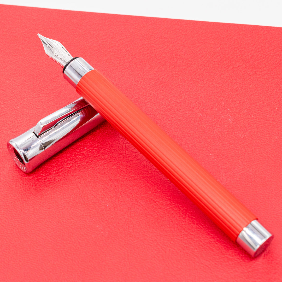 Graf von Faber-Castell Tamitio Fountain Pen - India Red – Truphae
