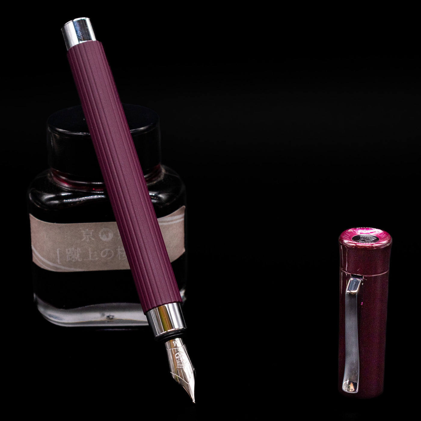 Graf von Faber-Castell Tamitio Fountain Pen - Dark Bordeaux – Truphae