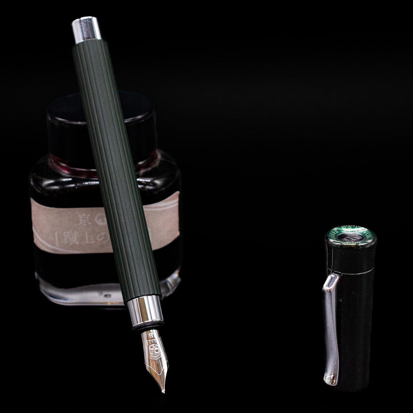 Graf von Faber-Castell Tamitio Dark Green Fountain Pen – Truphae