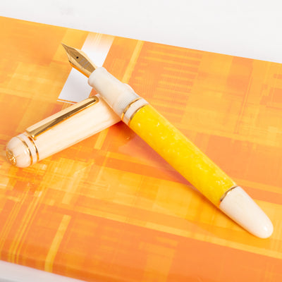 Laban 325 Fountain Pen - Ginkgo orange yellow ivory