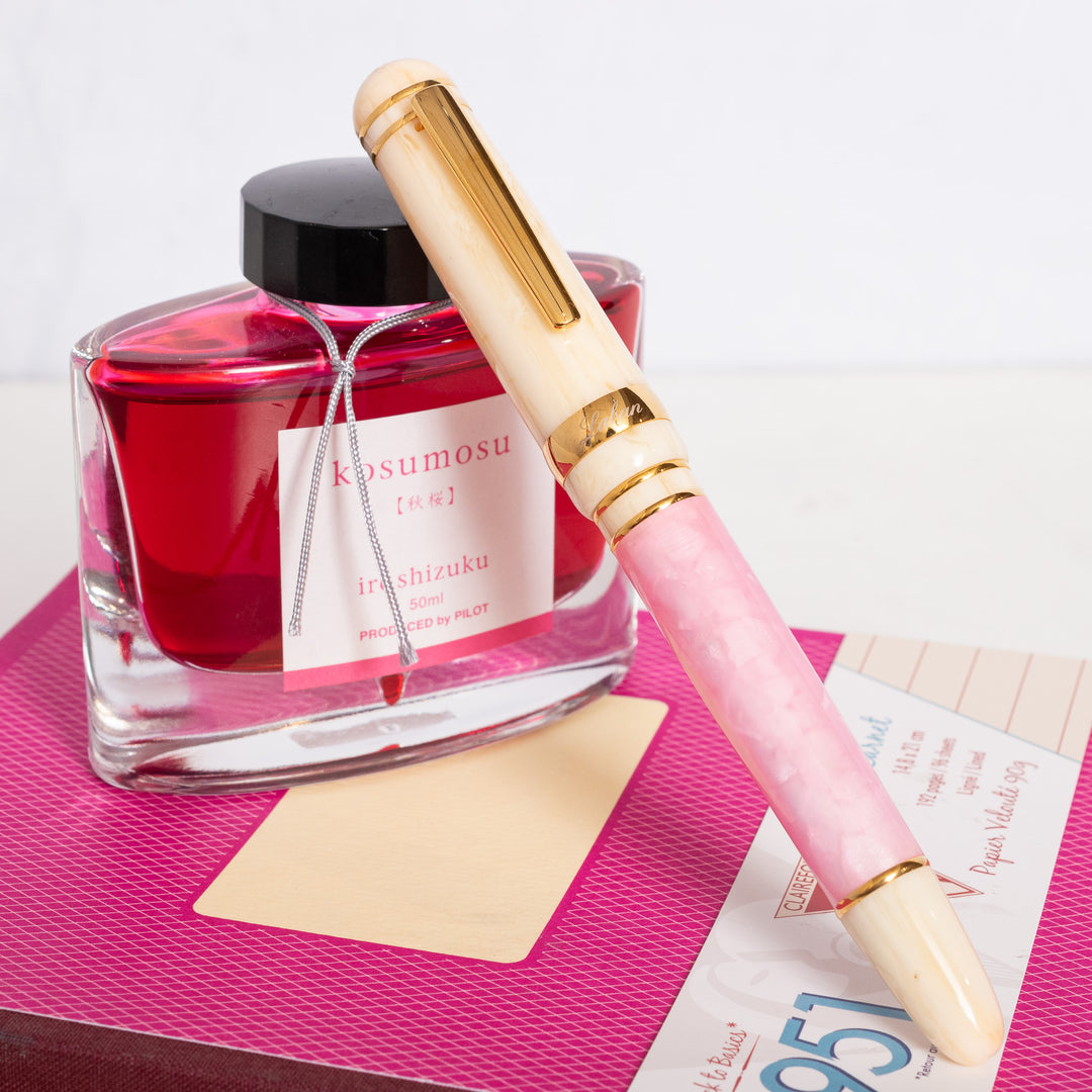 Laban 325 Fountain Pen - Sakura | Steel Nib, C/C – Truphae