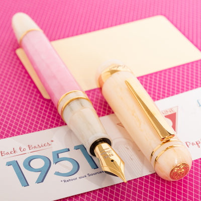 Laban 325 Fountain Pen - Sakura pink ivory