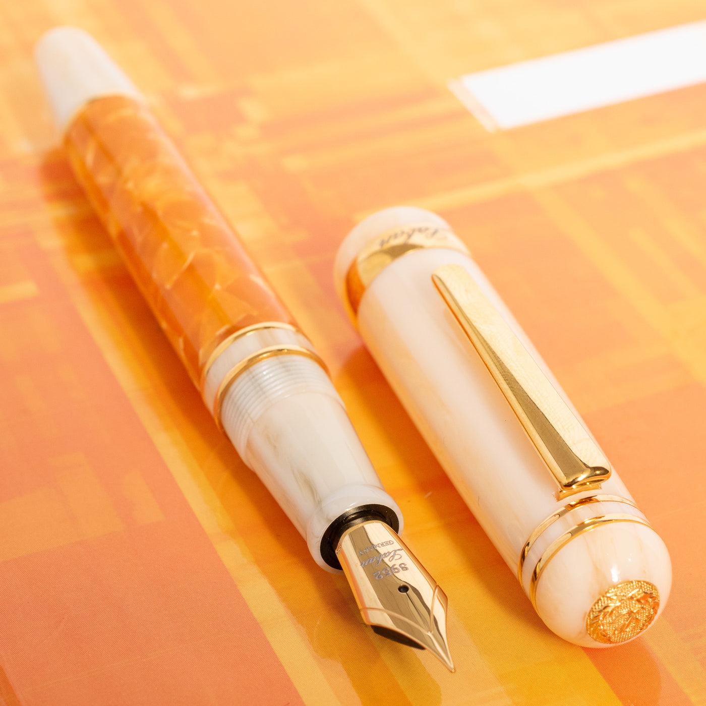 Laban 325 Fountain Pen - Sun orange