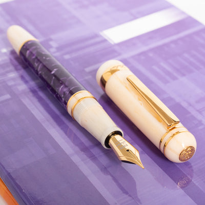 Laban 325 Fountain Pen - Wisteria ivory purple