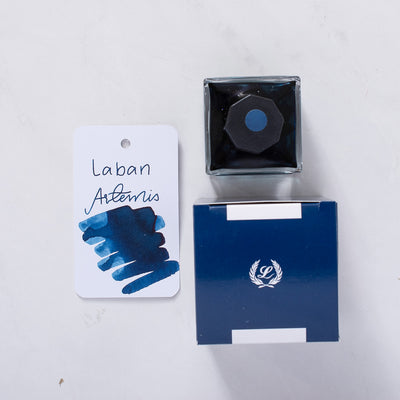 Laban Artemis Navy Blue Ink Bottle 50ml glass