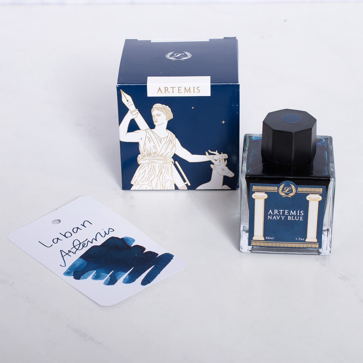 Laban Artemis Navy Blue Ink Bottle – Truphae