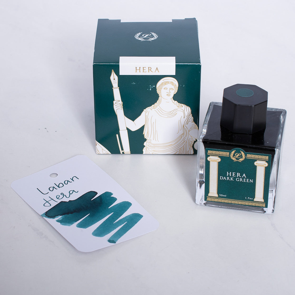 Laban Hera Dark Green Ink Bottle
