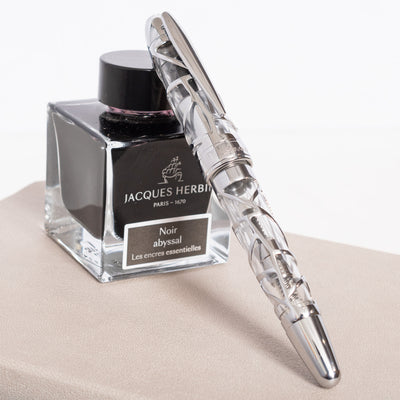 Laban Skeleton Fountain Pen - Silver capped