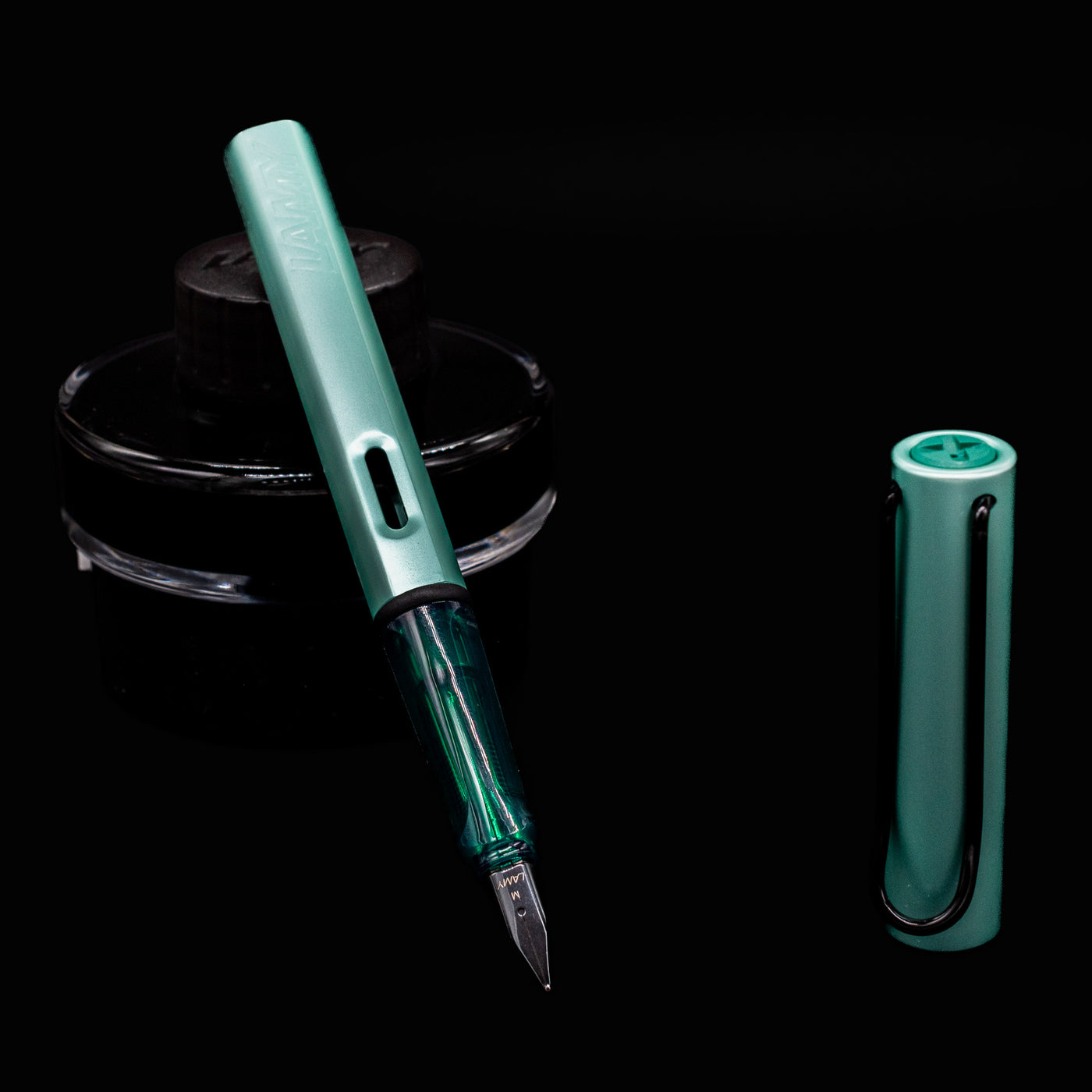  Angled view of the LAMY Al-Star Fountain Pen Mint