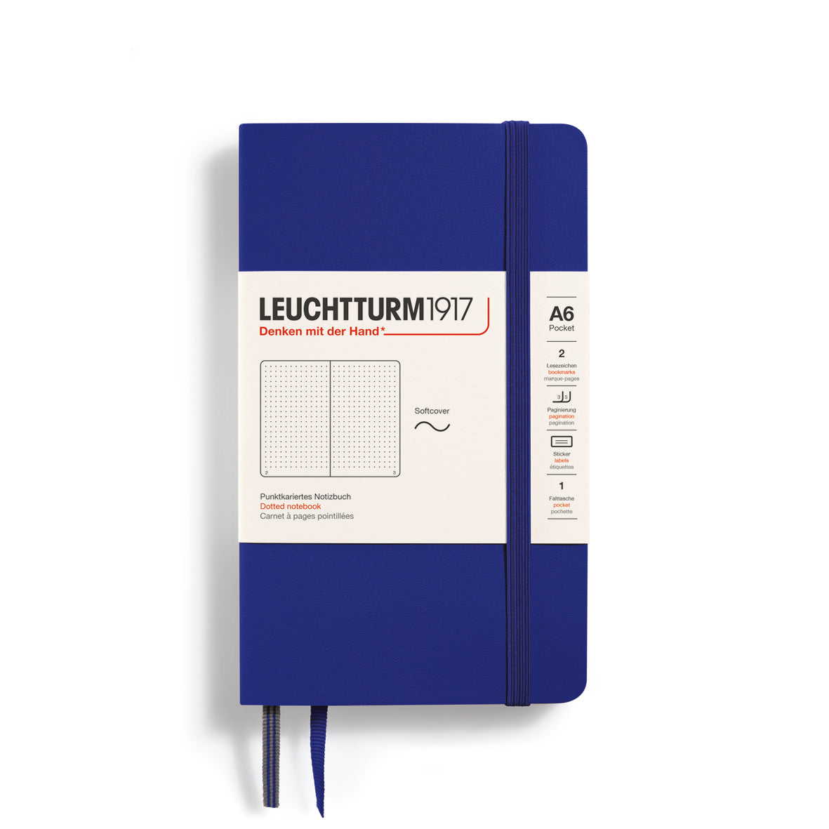 Leuchtturm Softcover A6 Dotted Notebook - Ink – Truphae
