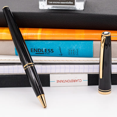 Montblanc Generation Black & Gold Rollerball Pen - Preowned