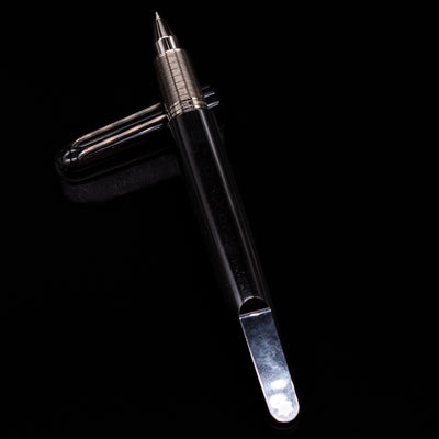 montblanc marc newson rollerball pen with flat end piece