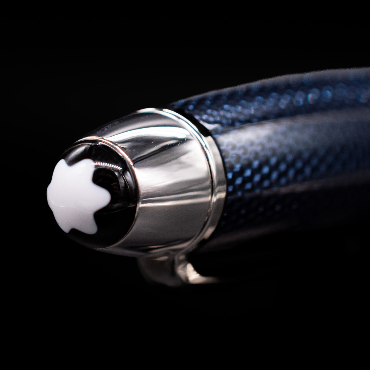 montblanc meisterstuck snow cap top logo