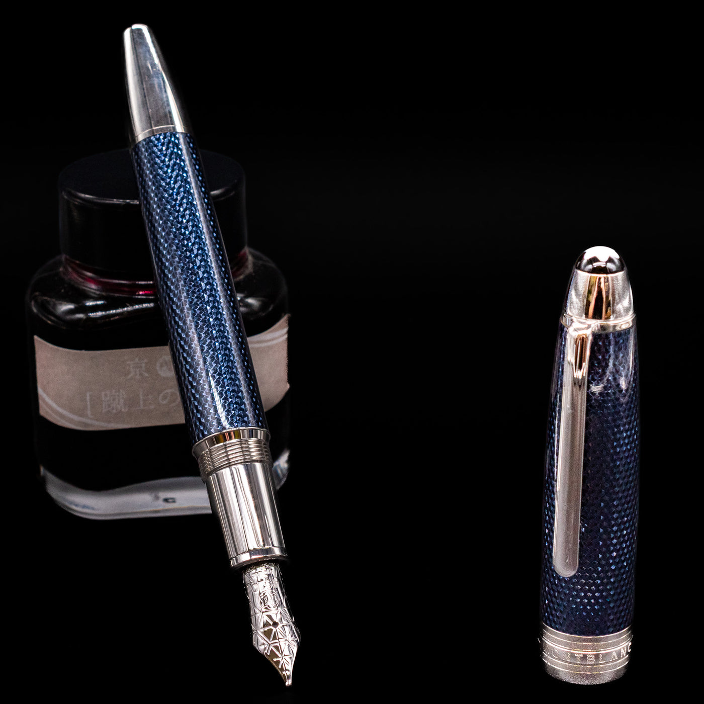 montblanc meisterstuck blue hour legrand fountain pen