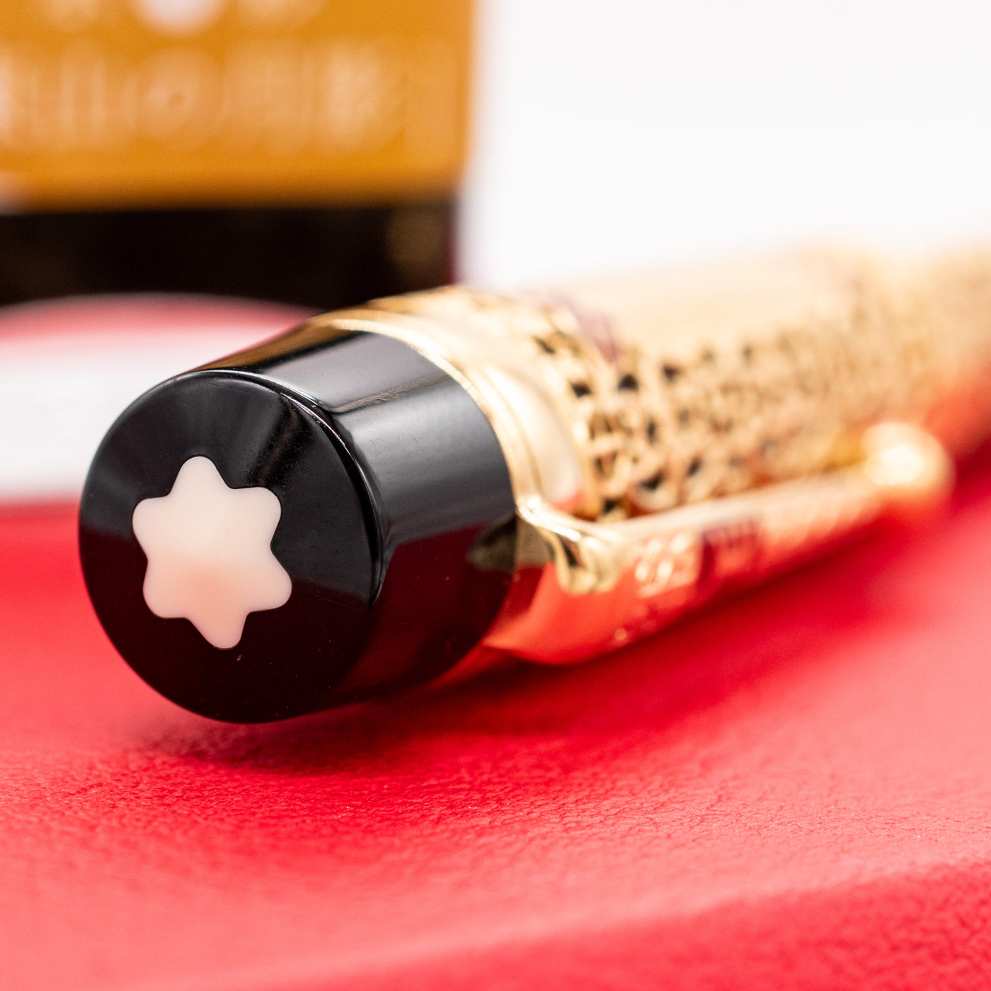 Montblanc Patron of Art Semiramis Fountain Pen star emblem