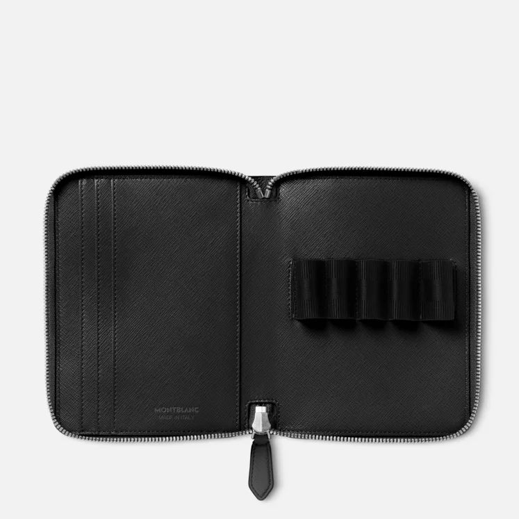 Montblanc Sartorial Five Pen Pouch Zip Case - Black – Truphae Montblanc Sartorial Five Pen Pouch Zip Case - Black – Truphae
