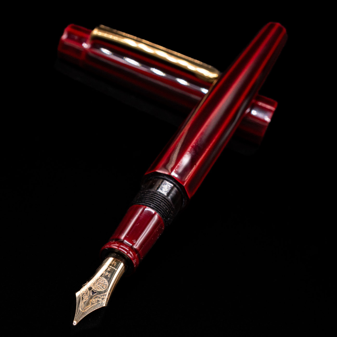 nakaya writer decapod st aka tamenuri fountain pen uncapped