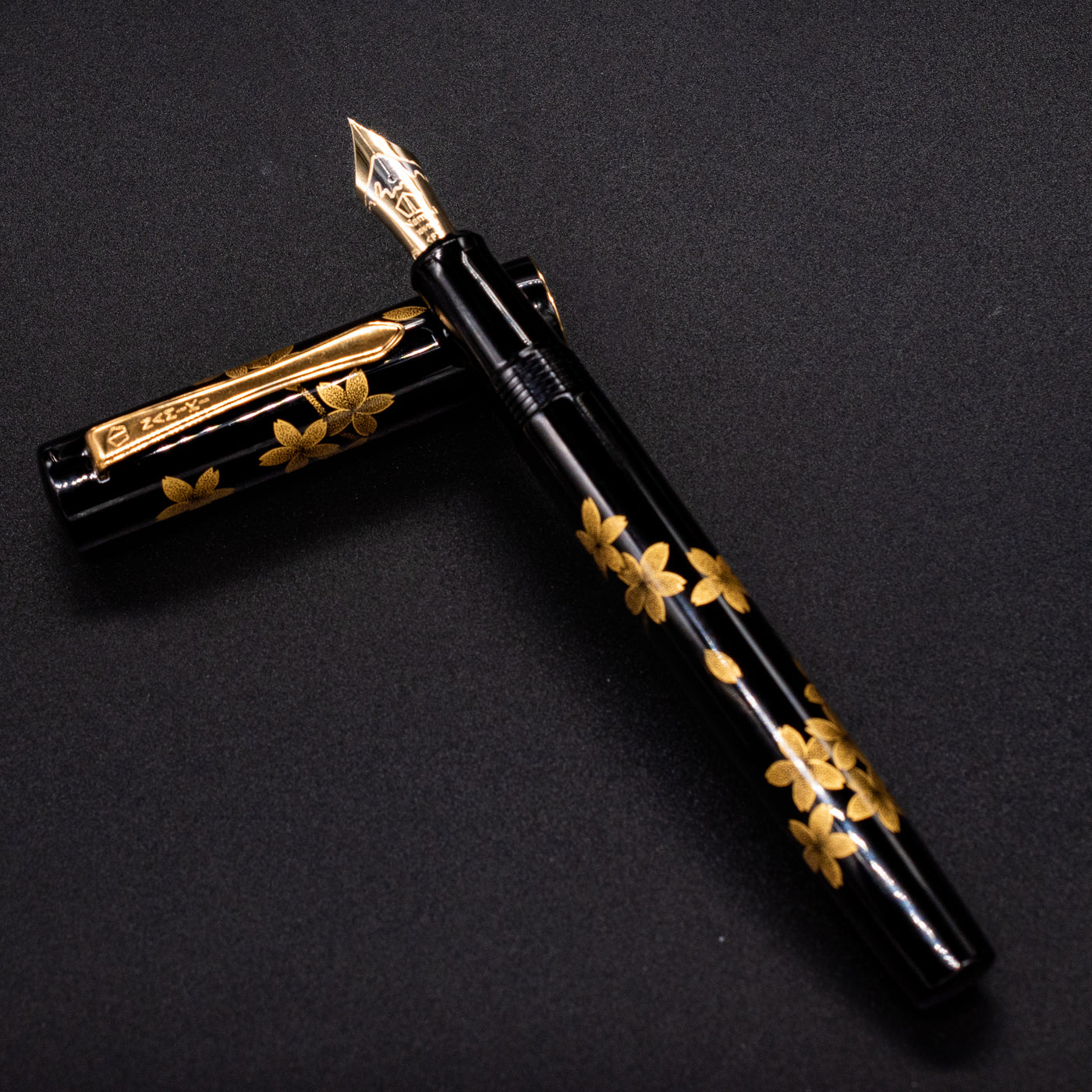 Namiki Chinkin Yukari Cherry Blossoms Fountain Pen lacquered metal