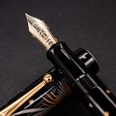Namiki Nippon Art Fountain Pen - Golden Pheasant 14k gold nib