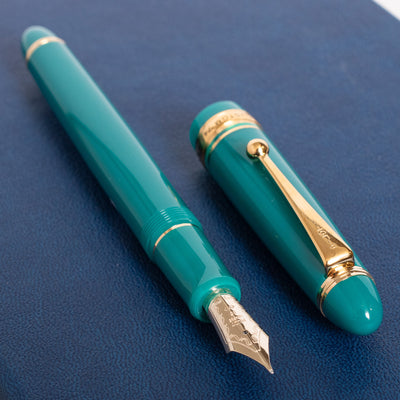 Pilot Custom 743 Verdigris Fountain Pen resin