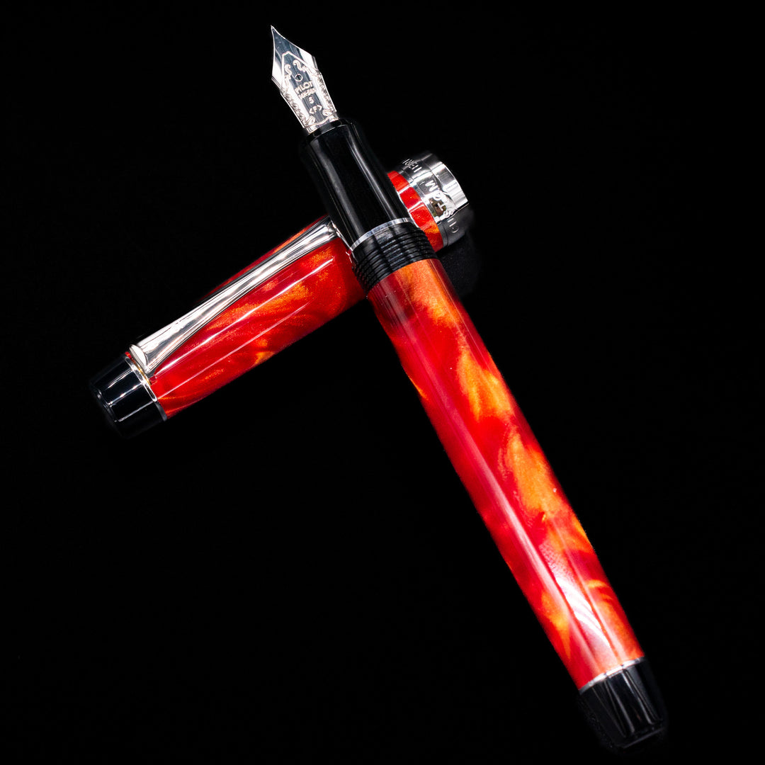 Pilot Custom Heritage SE Orange Marble Fountain Pen – Truphae