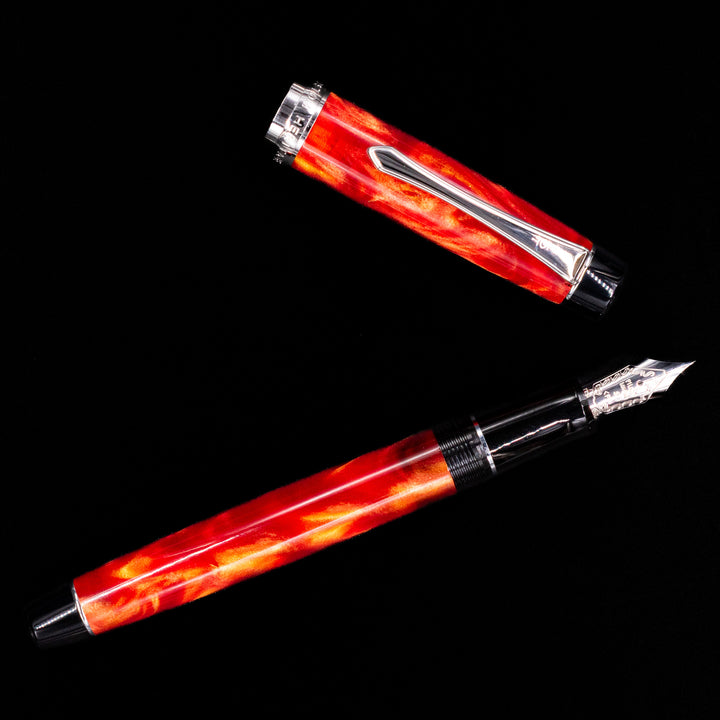 Pilot Custom Heritage SE Orange Marble 14k Fountain Pen – Truphae