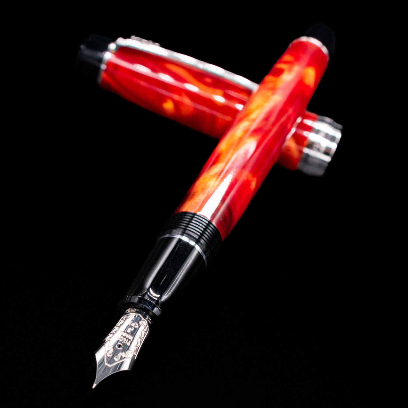 Pilot Custom Heritage SE Orange Marble 14k Fountain Pen – Truphae