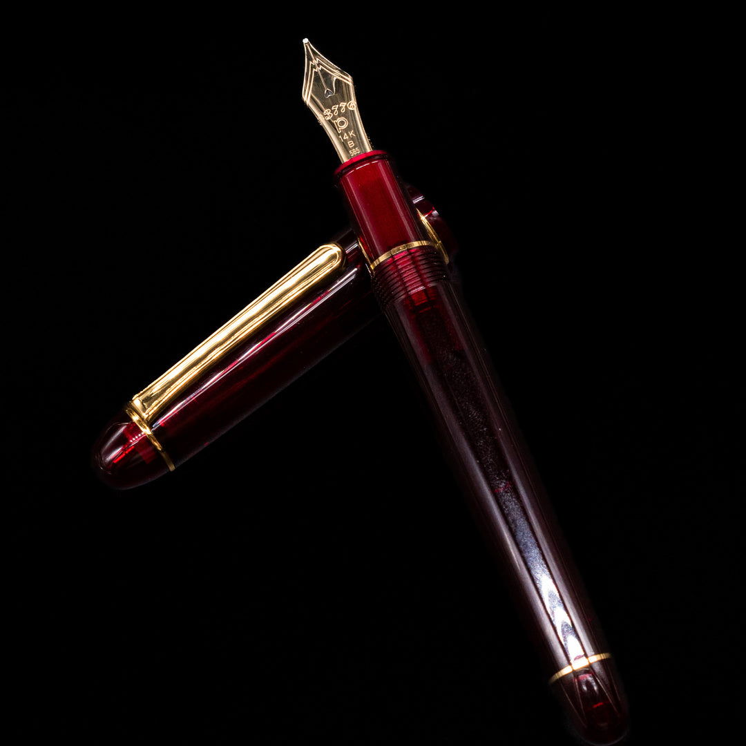 Platinum 3776 Century Fountain Pen - Bourgogne & Gold – Truphae