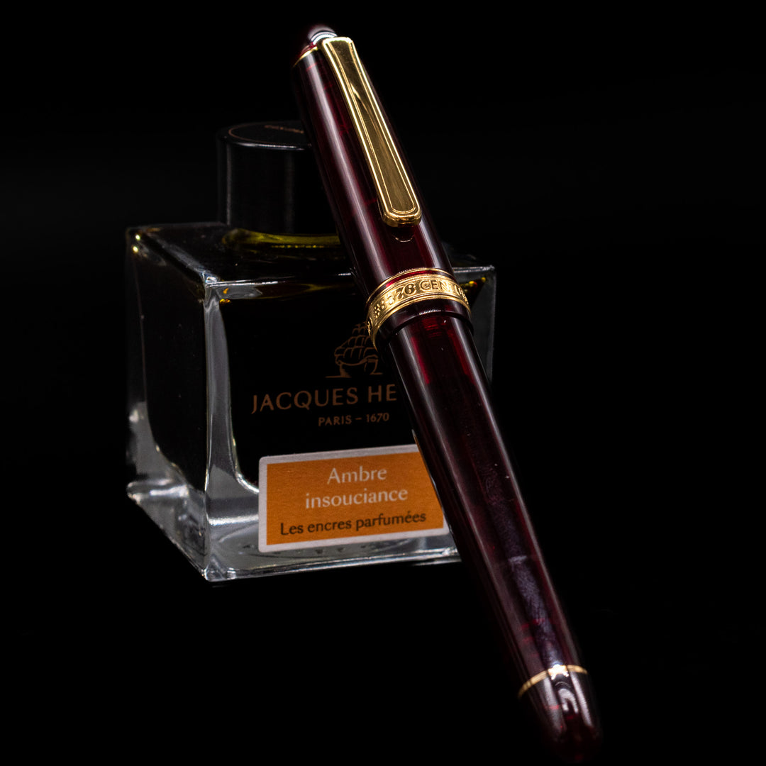 Platinum 3776 Century Bourgogne Gold Fountain Pen – Truphae