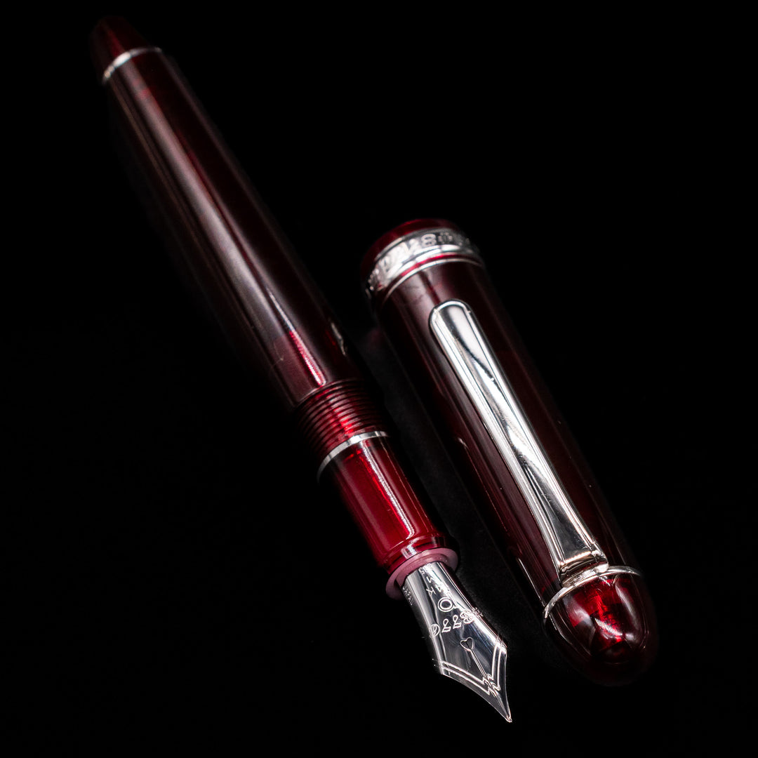 Platinum 3776 Century Fountain Pen - Bourgogne & Rhodium – Truphae