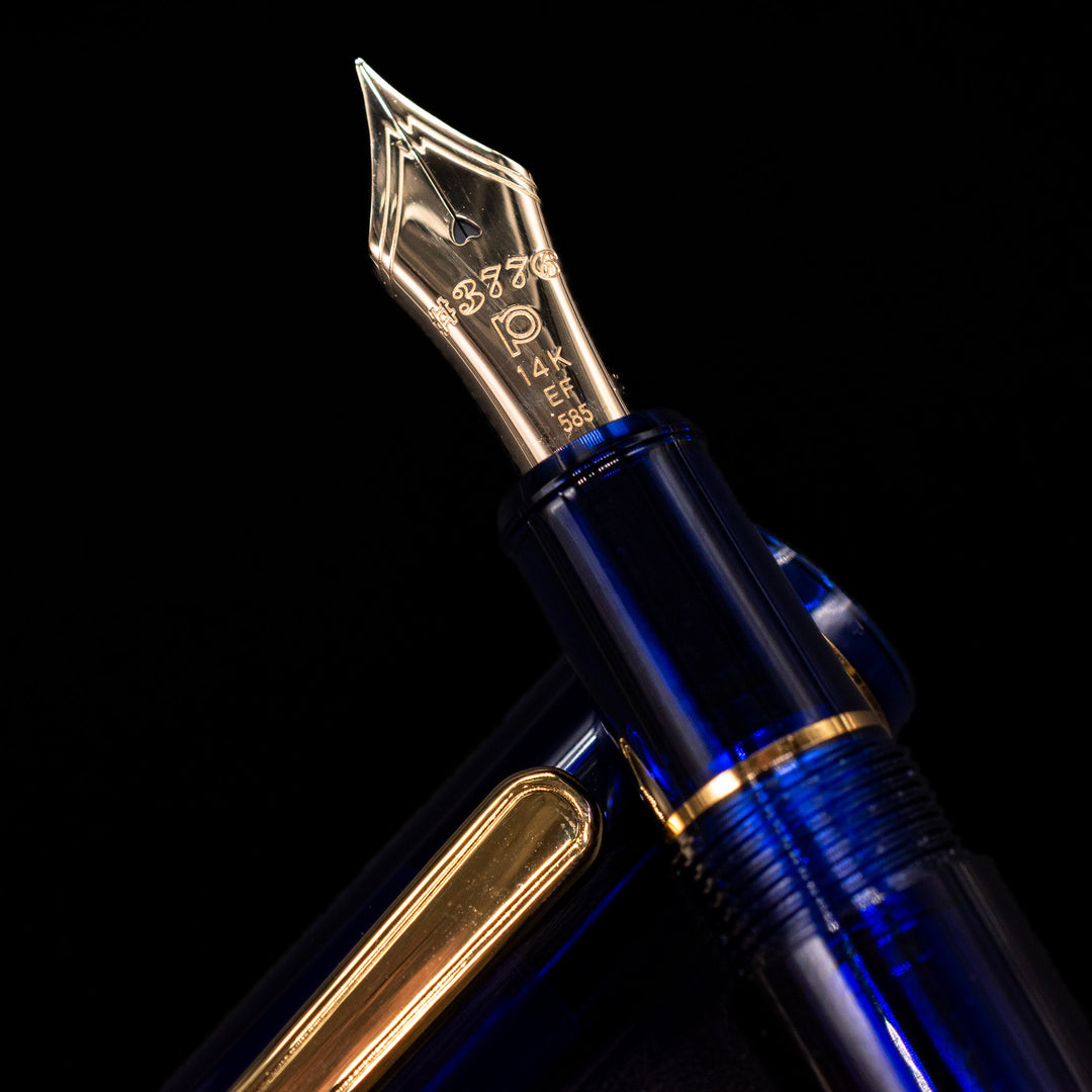 Platinum 3776 Century Fountain Pen - Chartres Blue & Gold – Truphae