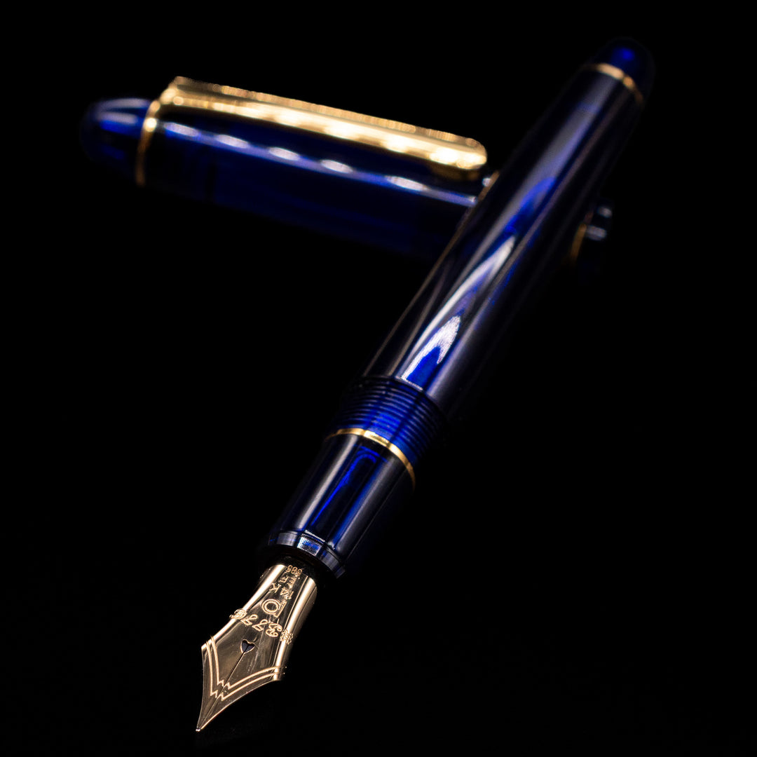 Platinum 3776 Century Fountain Pen - Chartres Blue & Gold – Truphae