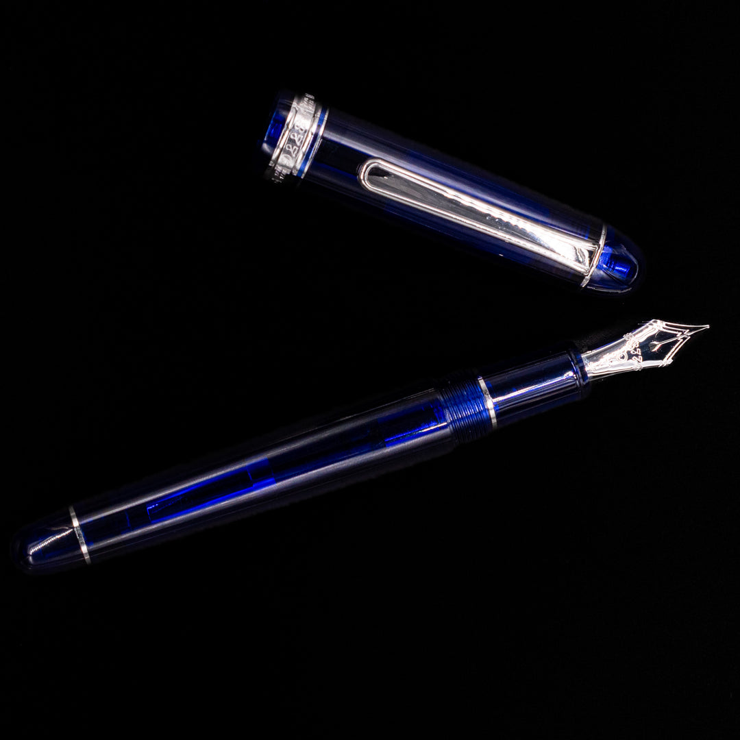 Platinum 3776 Century Fountain Pen - Chartres Blue & Rhodium – Truphae